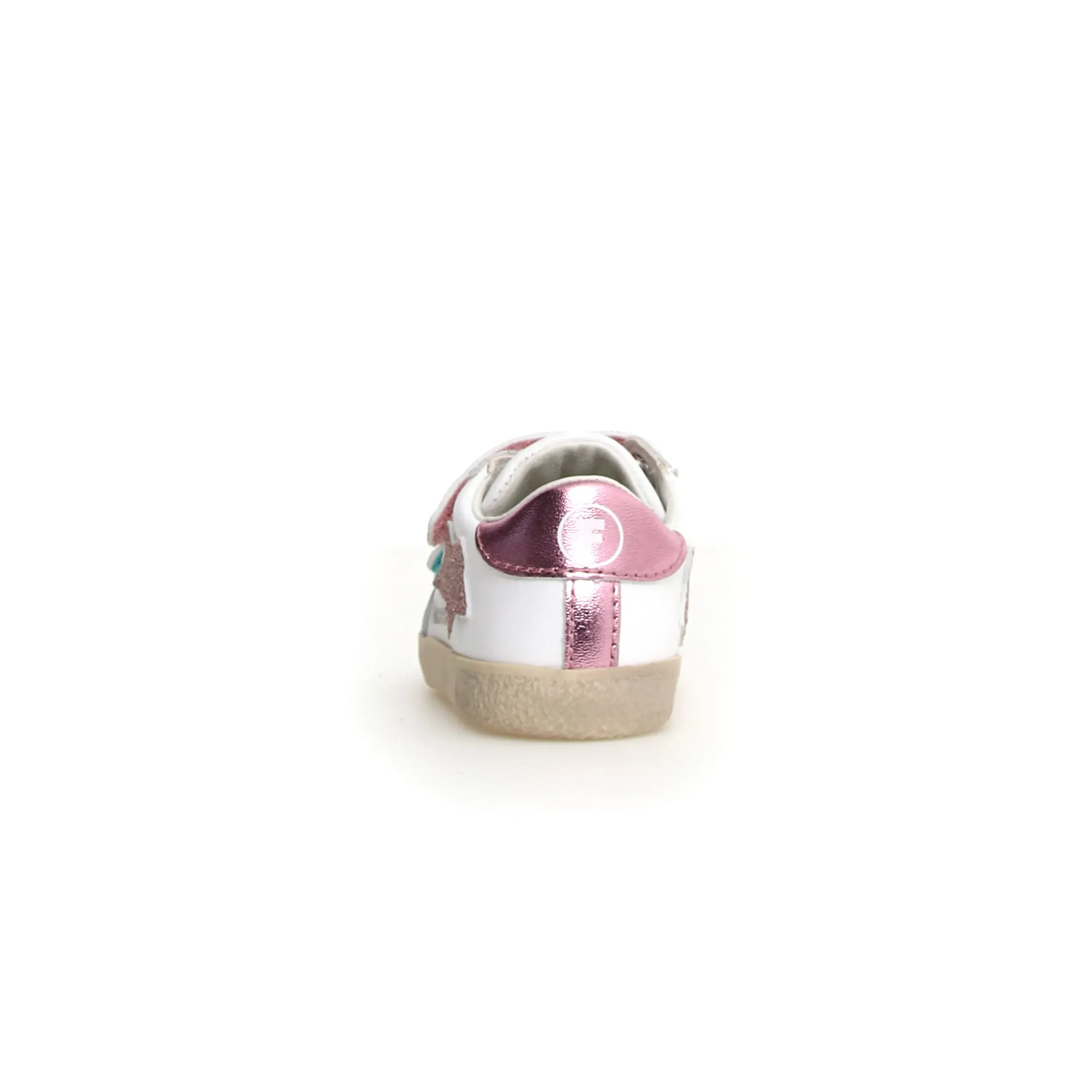 Falcotto Girl's Alnoite 2 Vl Casual Shoes - White / Pink