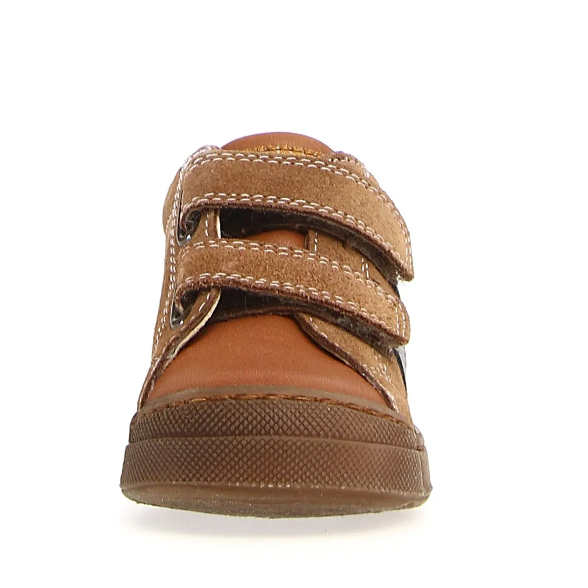 Falcotto Girl's and Boy's Gazer Vl Fashion Sneakers, Cognac Brown