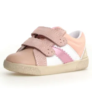 Falcotto Girl's Kilde Low Vl Casual Shoes - Metallic Cipria / White / Platinum