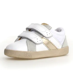 Falcotto Girl's Kilde Low Vl Casual Shoes - White / Platinum