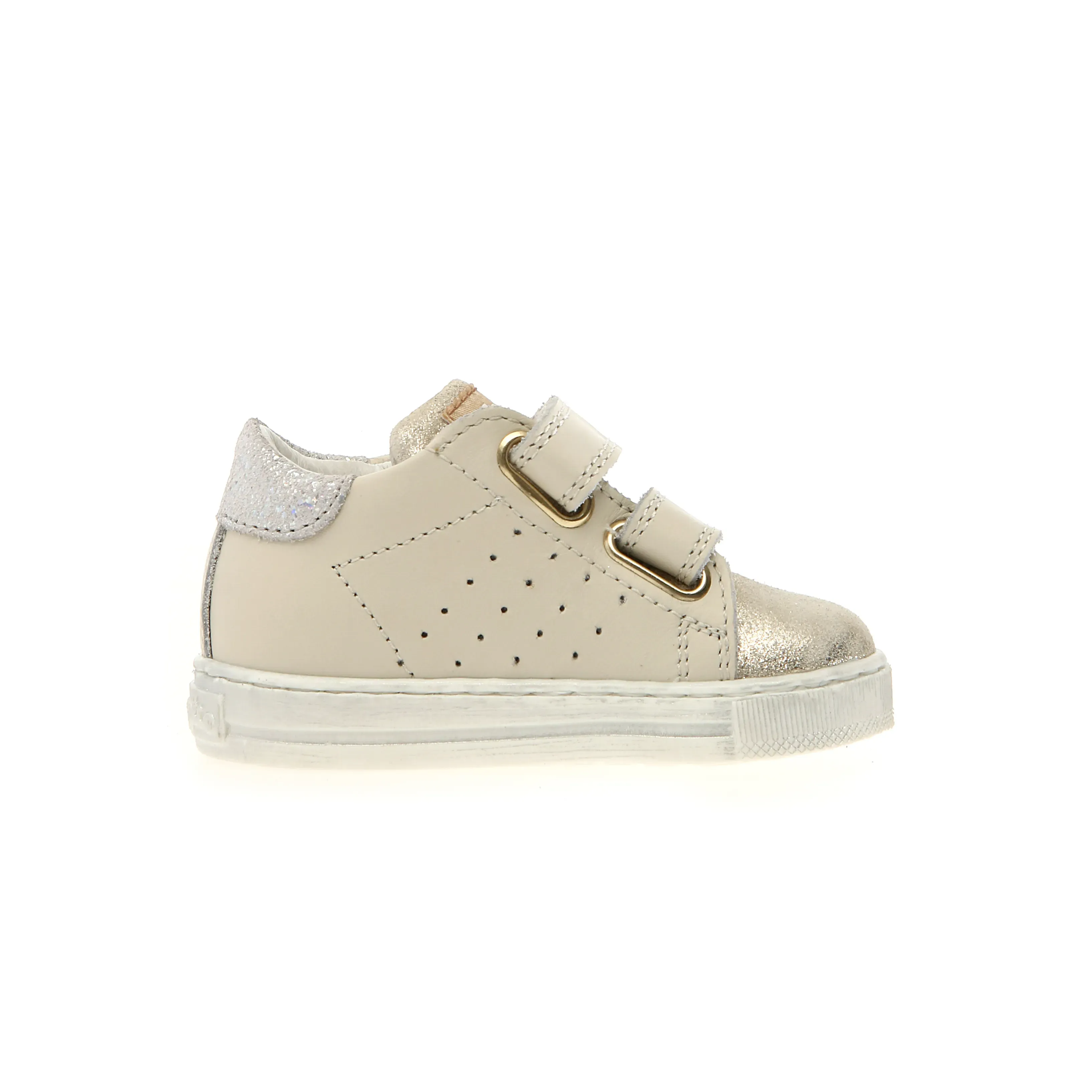 Falcotto Girl's Salazar 3 Vl Casual Shoes - Milk / Platinum