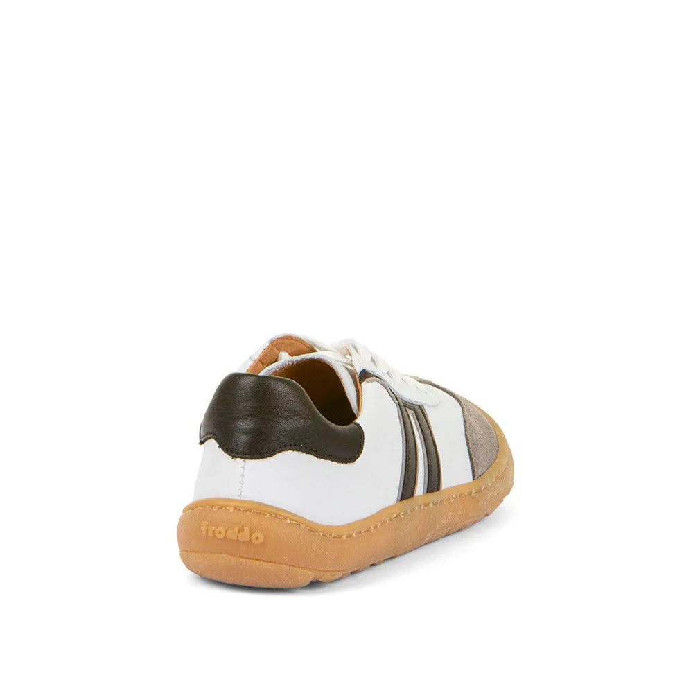 Froddo Girl's and Boy's F-Motion Casual Shoes - White / Black