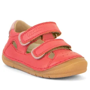 Froddo Girl's Paix Up Double Sandals - Coral