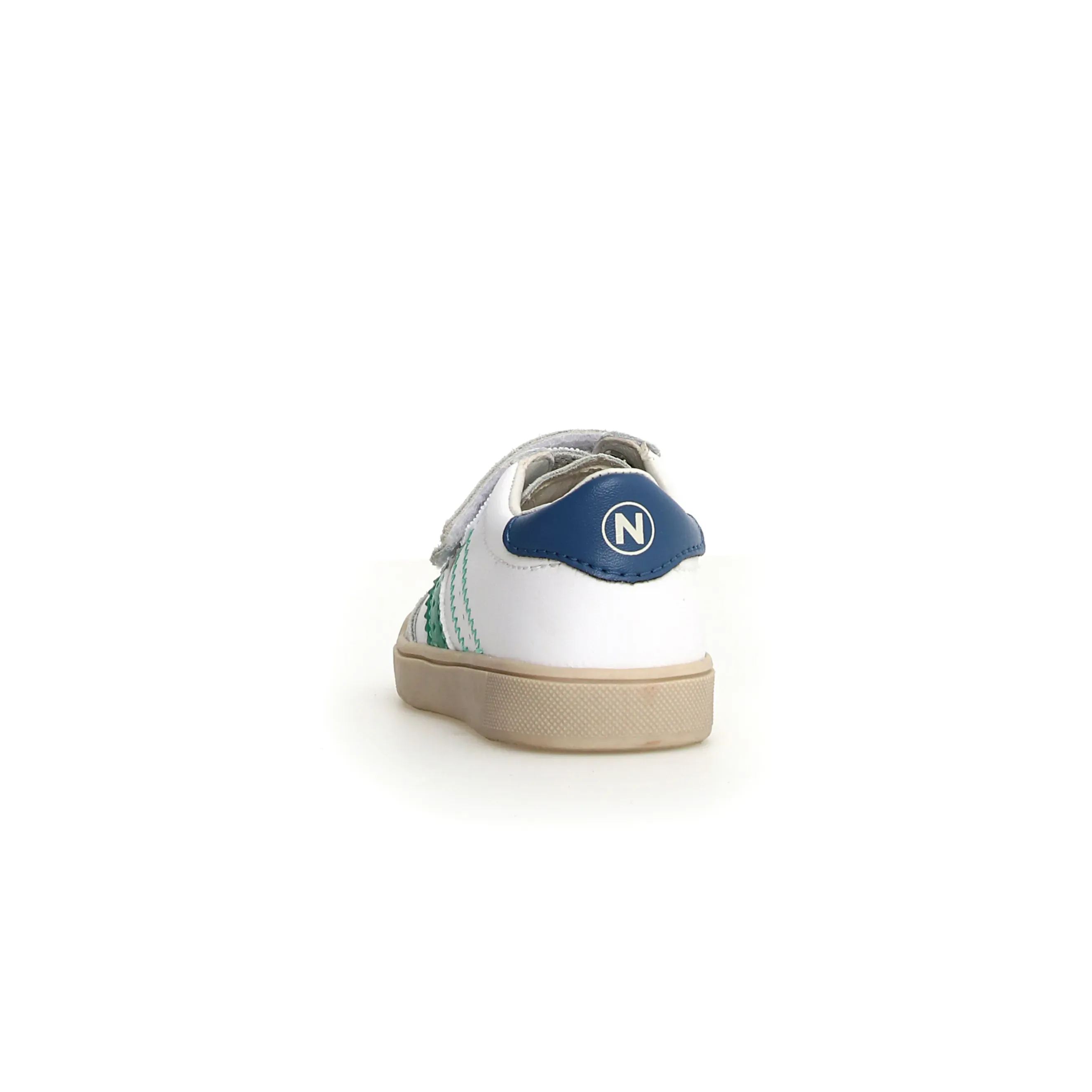 Naturino Boy's Riby Vl Casual Shoes - White / Green / Azure