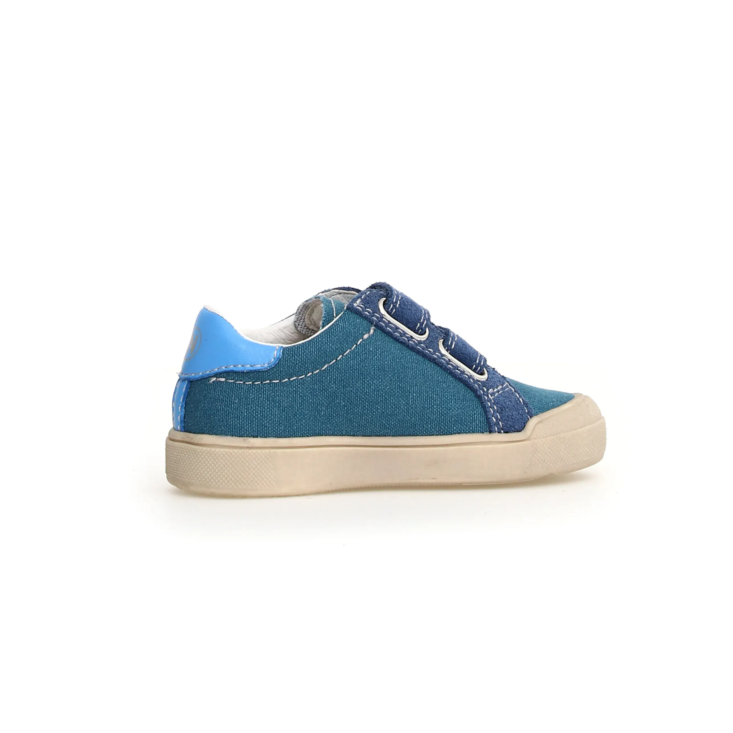 Naturino Boy's Singery Low Vl Casual Shoes - Jeans / Green