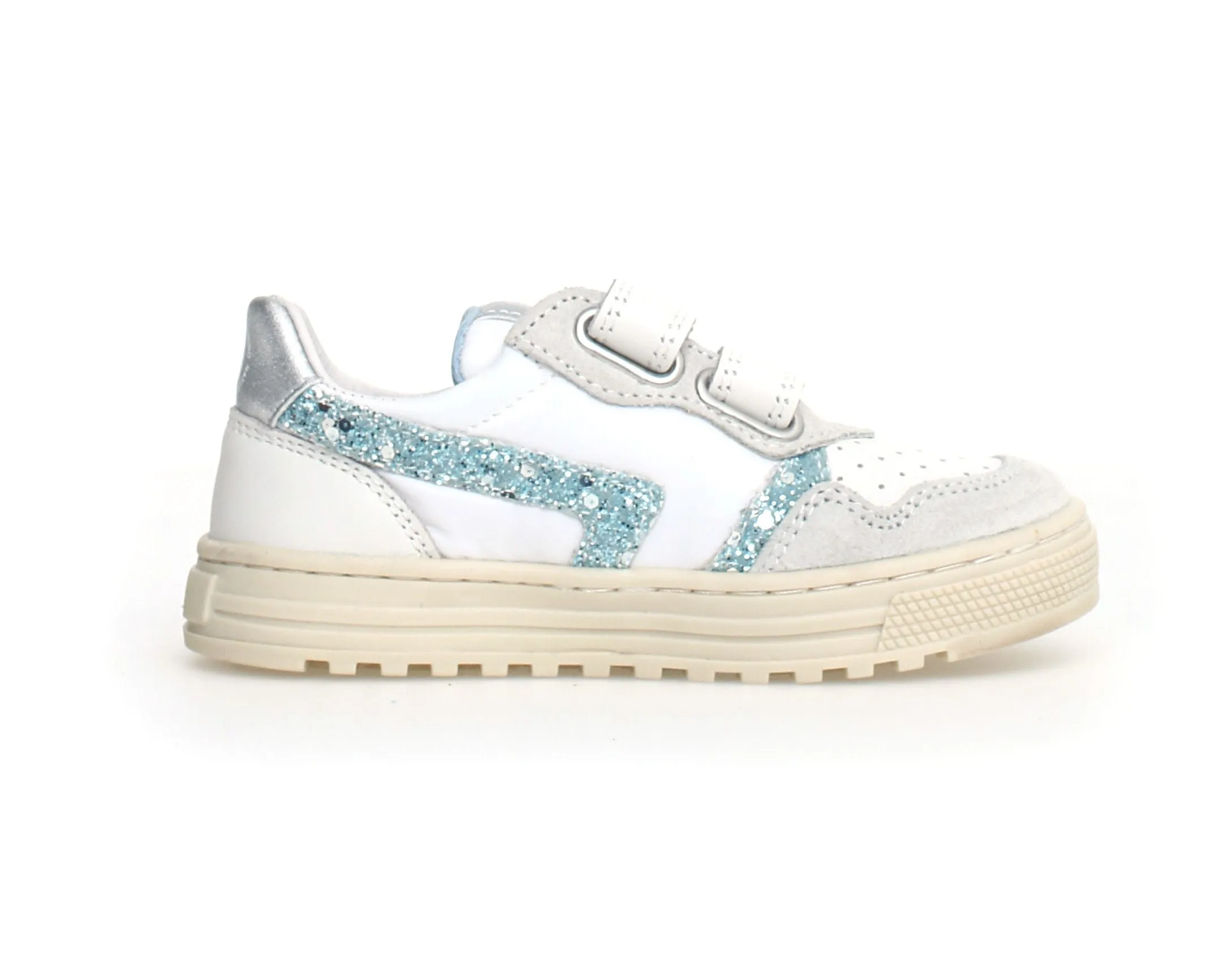Naturino Ceonia VL Girl's Sneakers - Glitter White/Dream