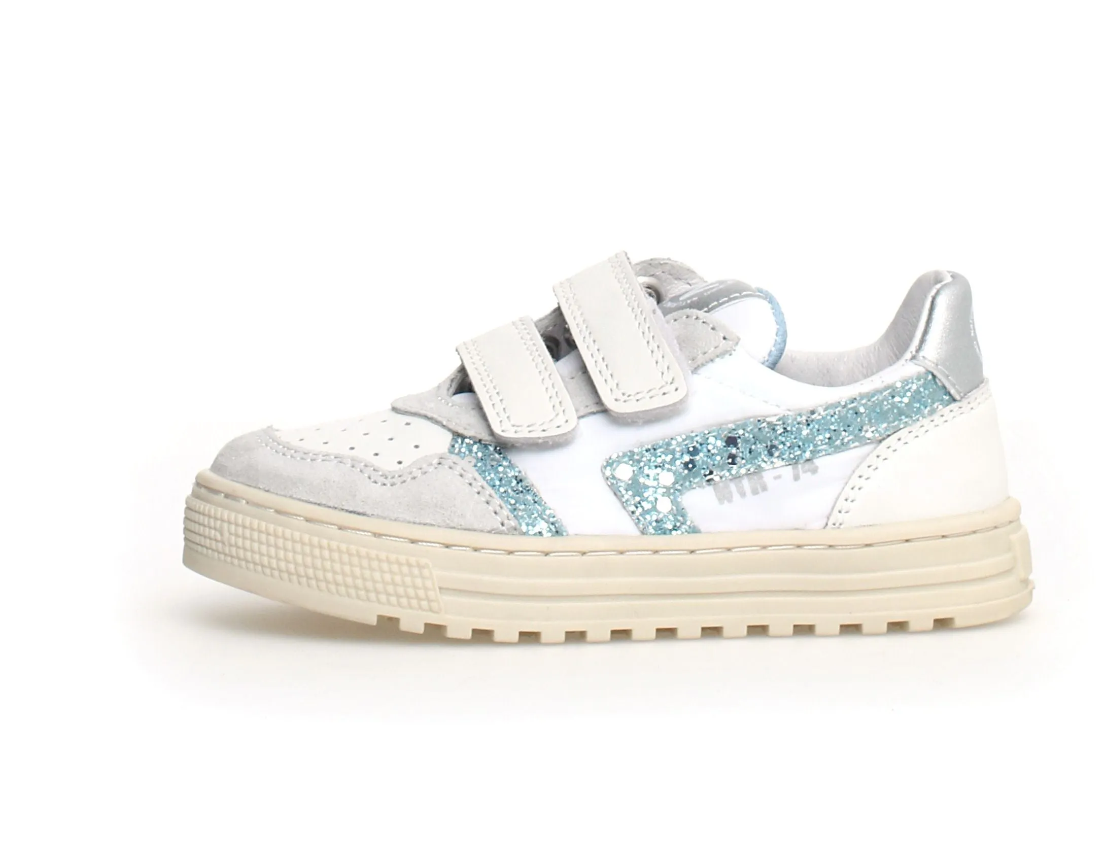 Naturino Ceonia VL Girl's Sneakers - Glitter White/Dream