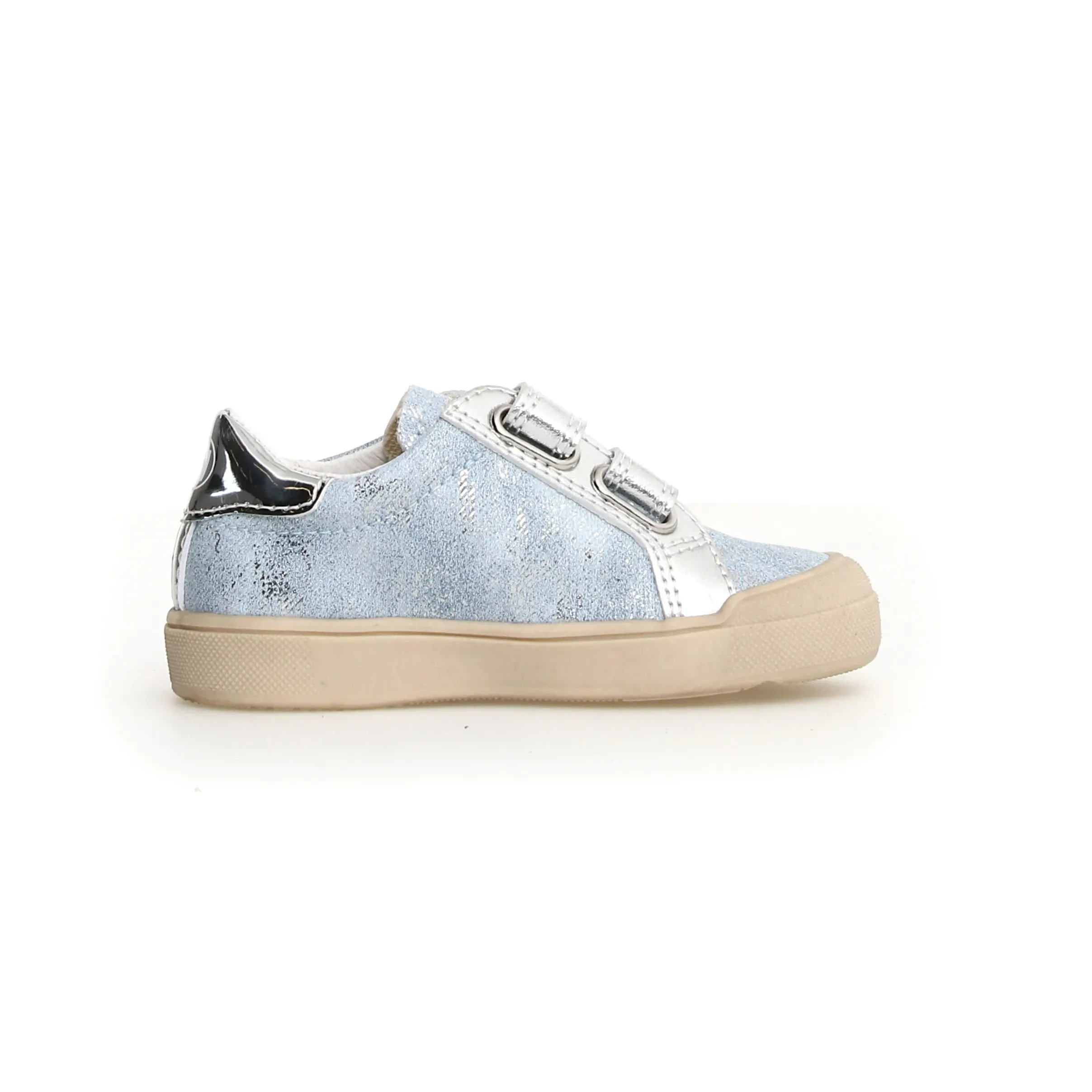 Naturino Girl's Singery Low Vl Casual Shoes - Metallic Dream / Silver