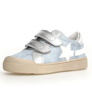 Naturino Girl's Singery Low Vl Casual Shoes - Metallic Dream / Silver