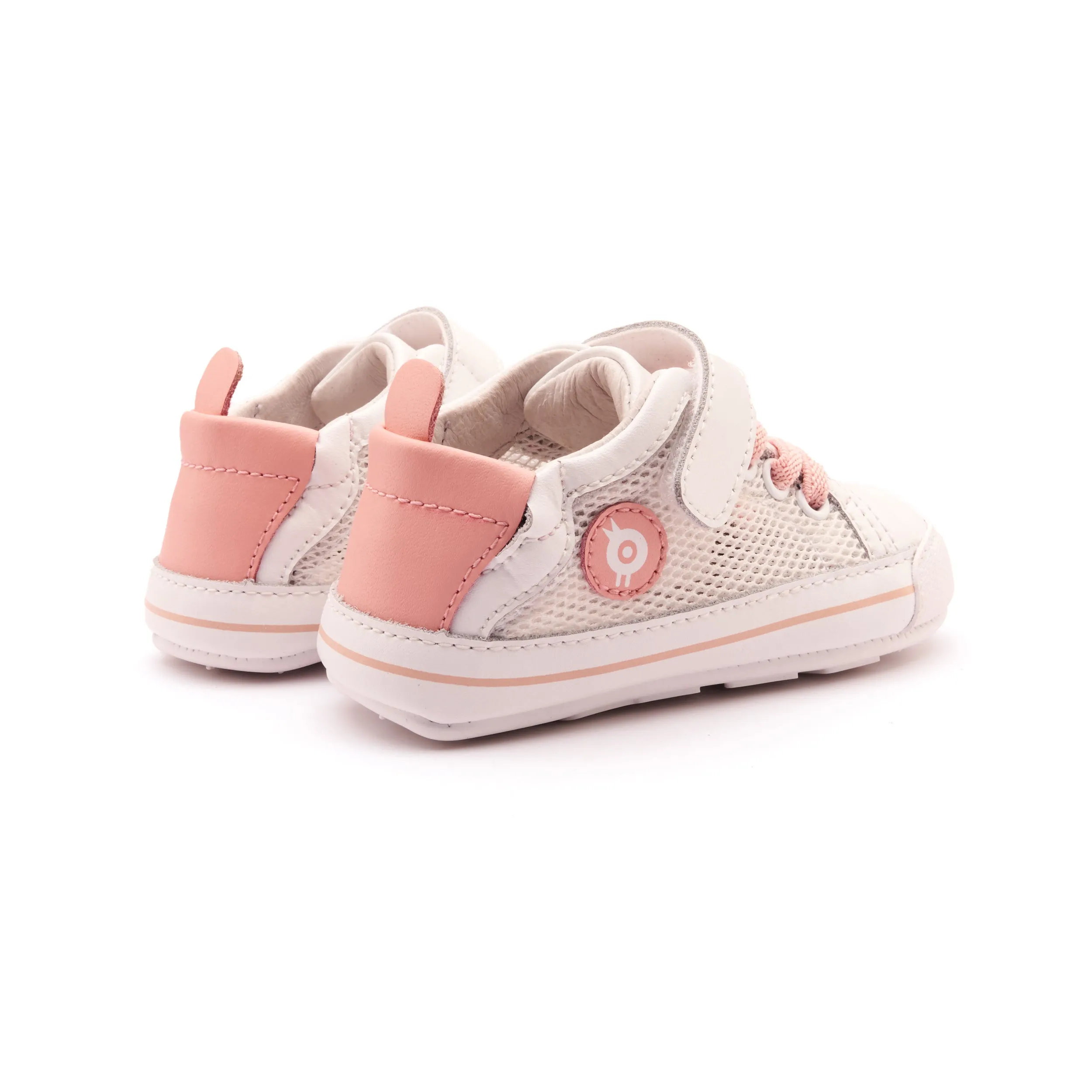Old Soles Boy's and Girl's 0083RT Baby Mesh Casual Shoes - Snow / Cipria / Snow Sole