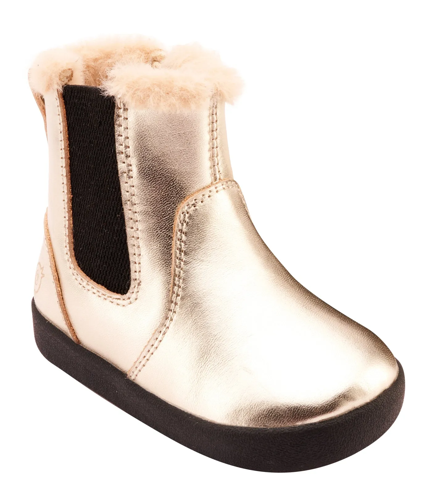 Old Soles Boy's and Girl's 315 Rider Boot Casual Shoes - Gold