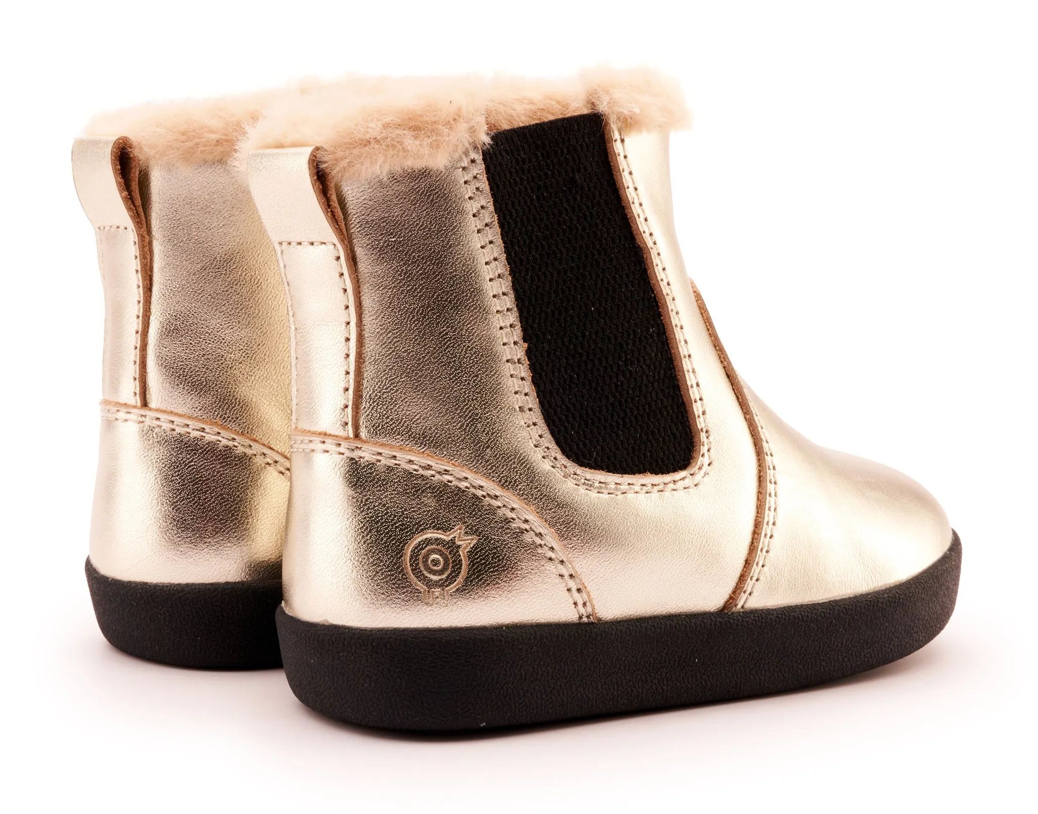 Old Soles Boy's and Girl's 315 Rider Boot Casual Shoes - Gold