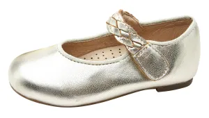 Old Soles Girl's 817 Lady Plat Shoes - Gold