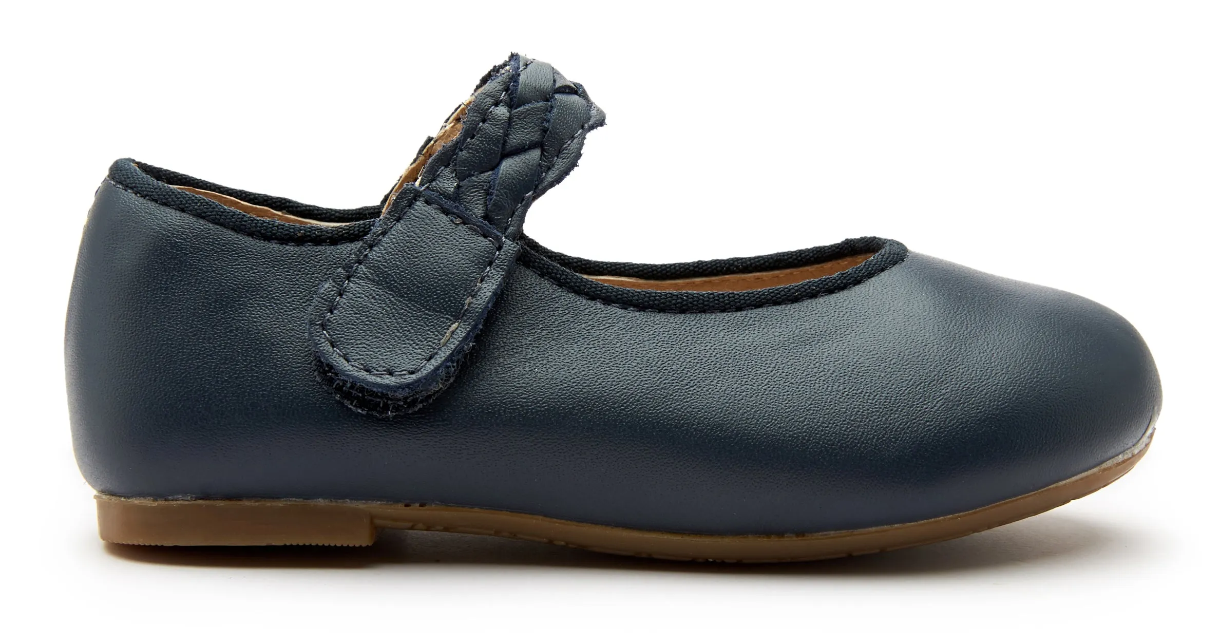 Old Soles Girl's 817 Lady Plat Shoes - Navy