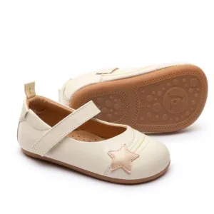 Tip Toey Joey Girl's Dolly Star Mary Jane, Tapioca/Candy Dream