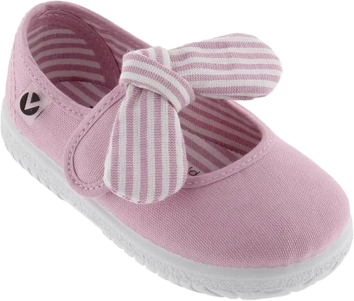 Victoria Girl's OJALÁ Canvas Mary Jane Shoes - Petalo