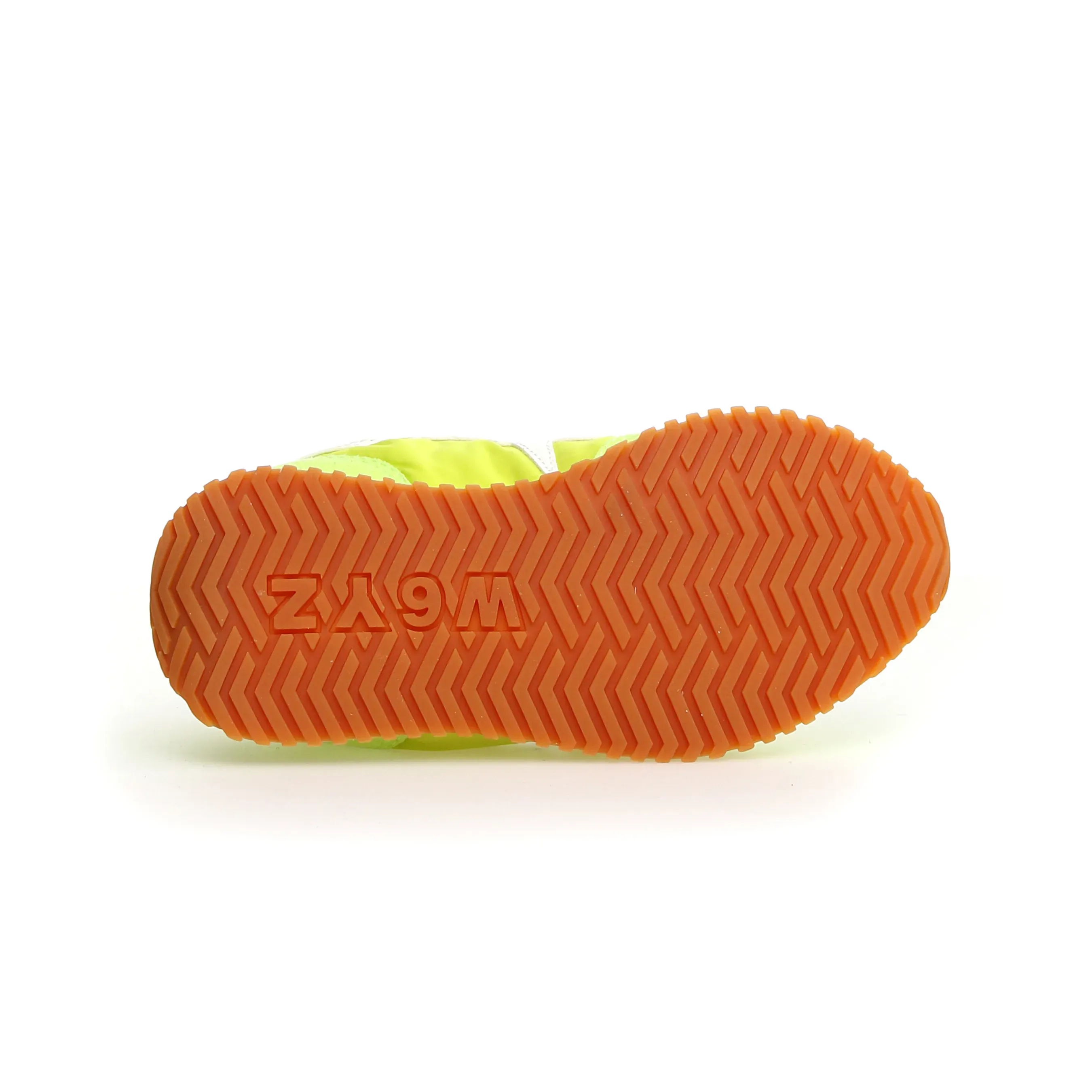 W6YZ Boy's And Girl's Samoa Vl-J Casual Shoes - Light Green / White / Yellow Fluo