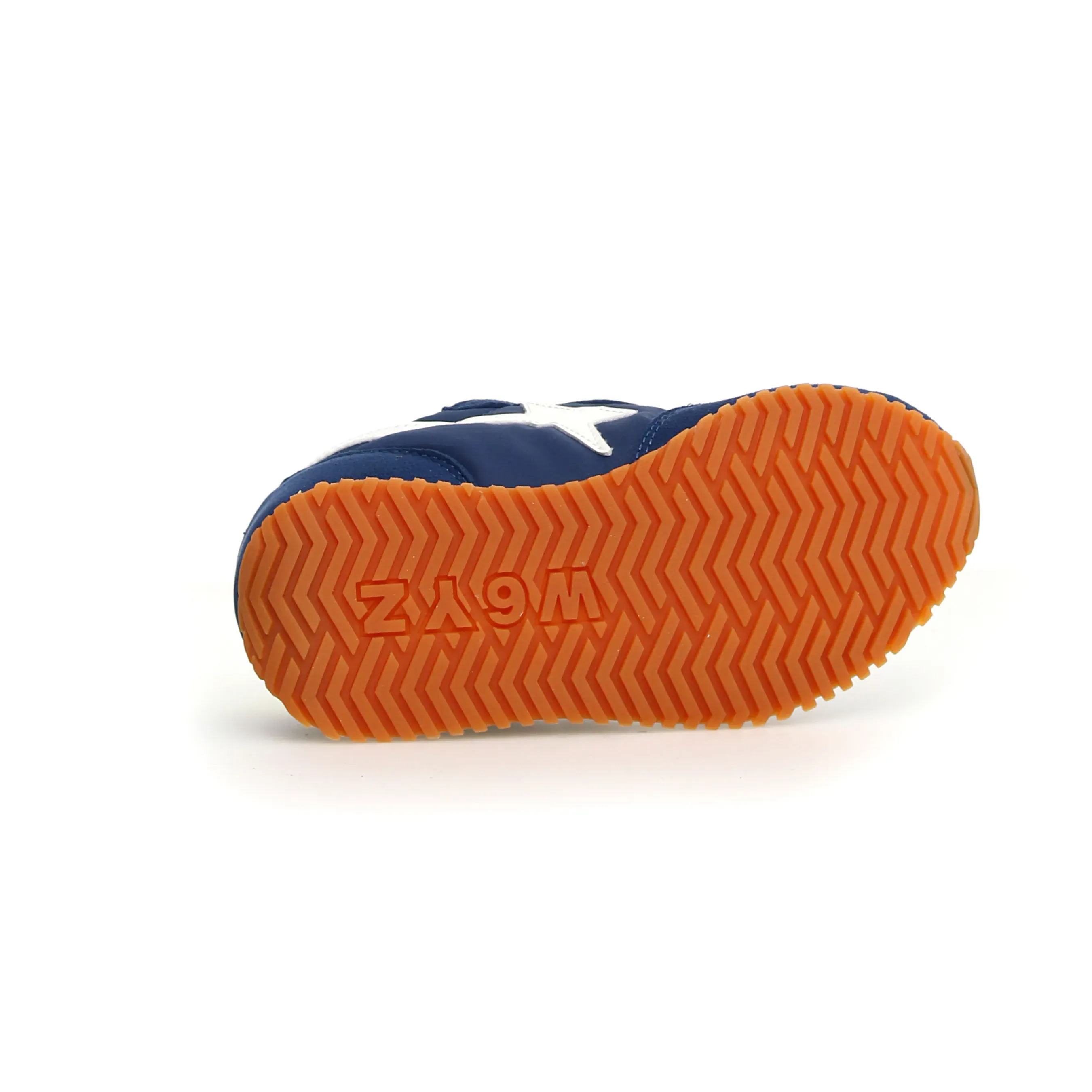 W6YZ Boy's Samoa Vl-J Casual Shoes - Azure / White / Yellow Fluo
